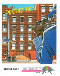 Prohibition Commodore 64  box art